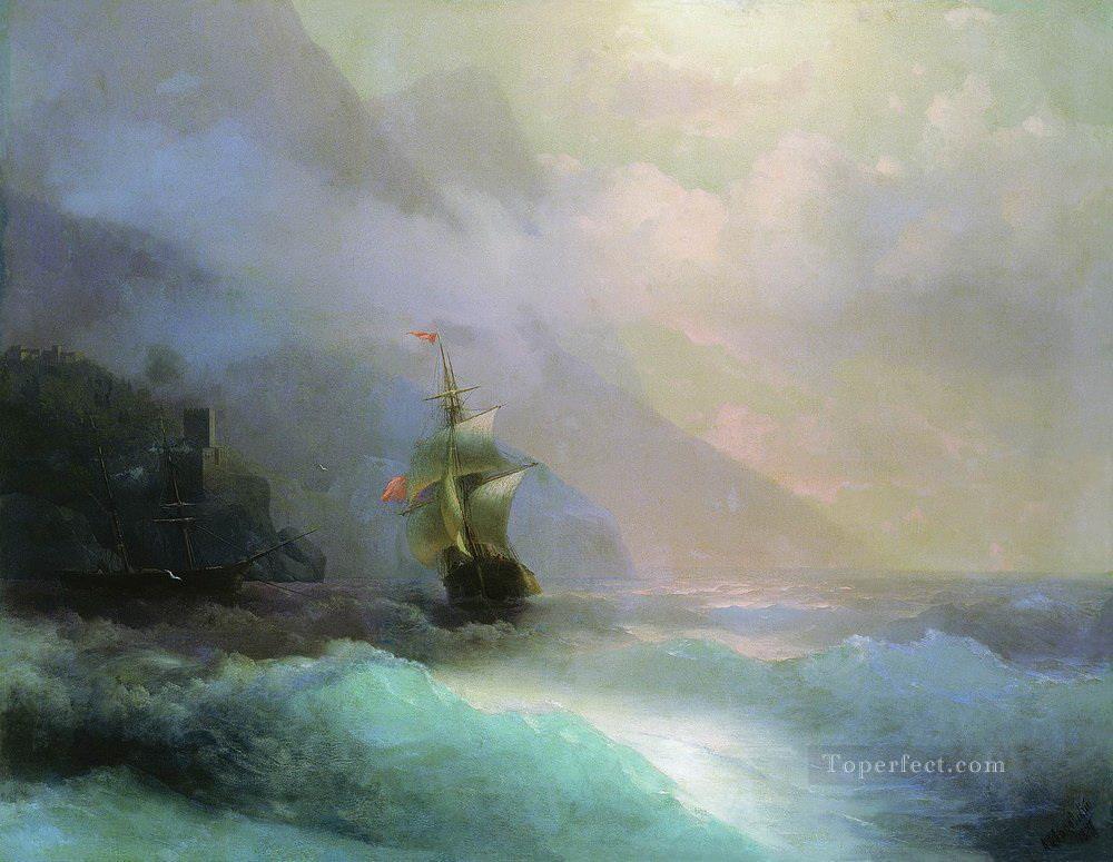 Paisaje marino de Ivan Aivazovsky 2 Paisaje marino Pintura al óleo